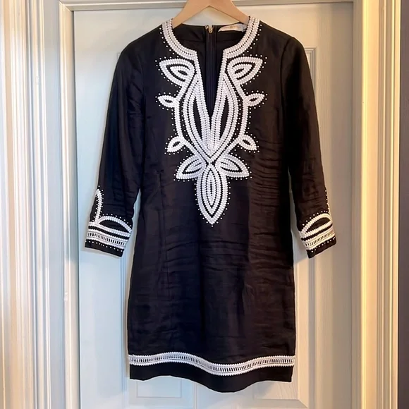 Tory Burch | Dresses | Tory Burch Odelia Embroidered Tunic Dress Cover Up Navy Caftan Resort Size 2 | Poshmark Tory Burch | Dresses | Tory Burch Odelia Embroidered Tunic Dress Cover Up Navy Caftan Resort Size 2 | Poshmark